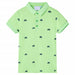 Tricou polo pentru copii, verde neon, 116 - WALTI WALTI