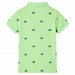 Tricou polo pentru copii, verde neon, 116 - WALTI WALTI