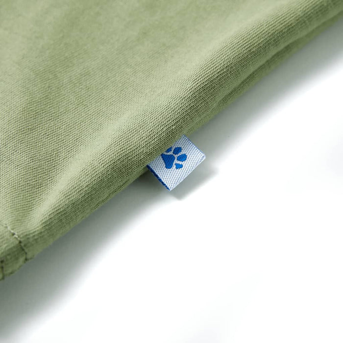 Tricou pentru copii cu mâneci scurte, kaki deschis, 92 WALTI