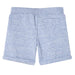 Pantaloni scurți pentru copii cu șnur, albastru melanj, 128 - WALTI WALTI