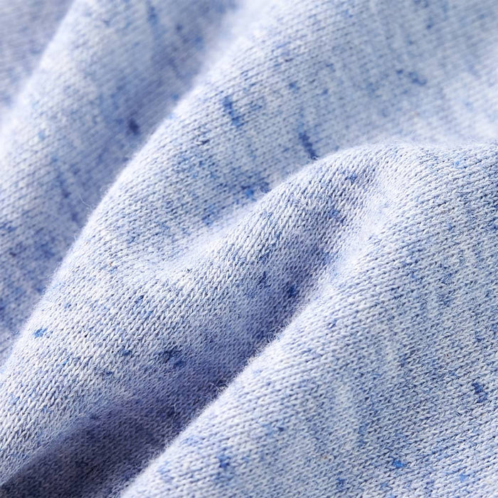 Pantaloni scurți pentru copii cu șnur, albastru melanj, 140 - WALTI WALTI