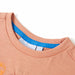 Tricou copii cu mâneci scurte portocaliu deschis 128 - WALTI WALTI