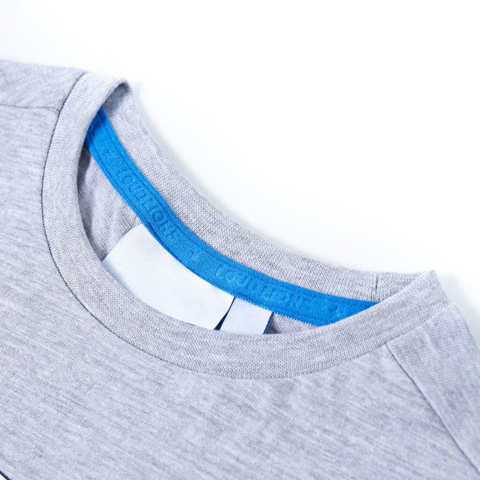 Tricou pentru copii, gri, 128 - WALTI WALTI