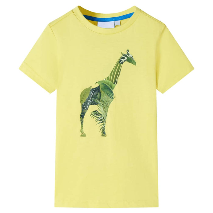 Tricou pentru copii, galben, 116 - WALTI WALTI