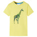 Tricou pentru copii, galben, 116 - WALTI WALTI
