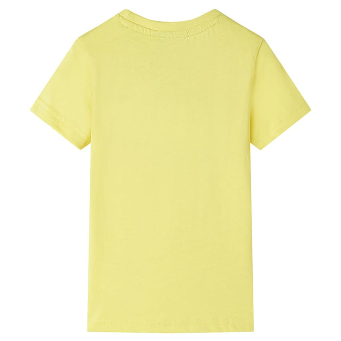 Tricou pentru copii, galben, 116 - WALTI WALTI