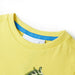 Tricou pentru copii, galben, 116 - WALTI WALTI