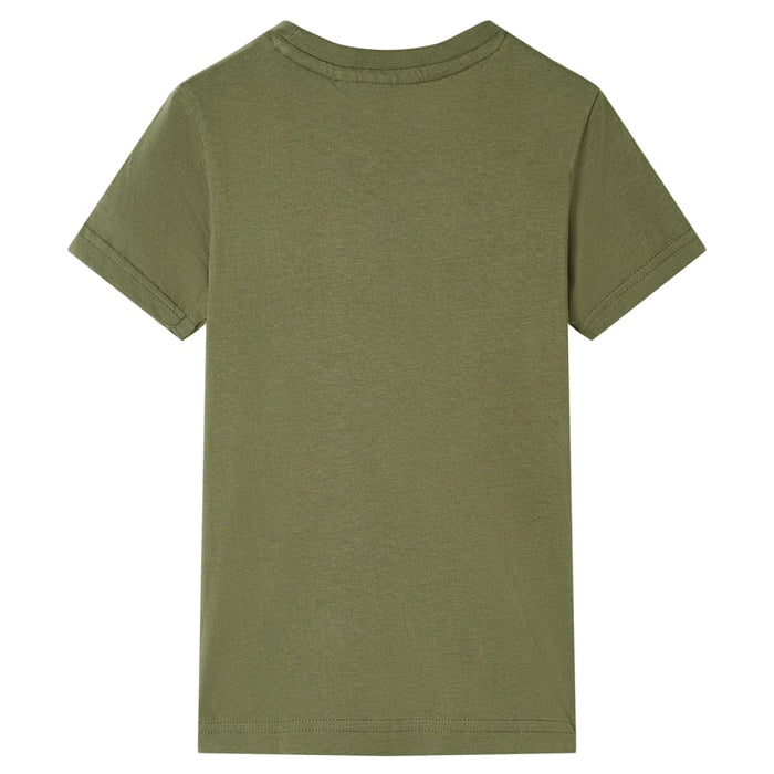 Tricou pentru copii, kaki, 104 - WALTI WALTI