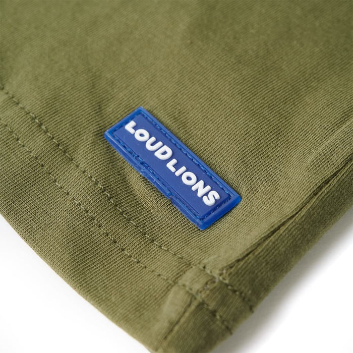 Tricou pentru copii, kaki, 104 - WALTI WALTI