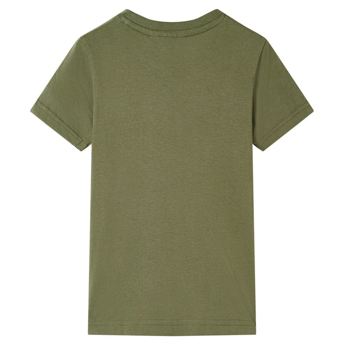 Tricou pentru copii, kaki, 140 - WALTI WALTI