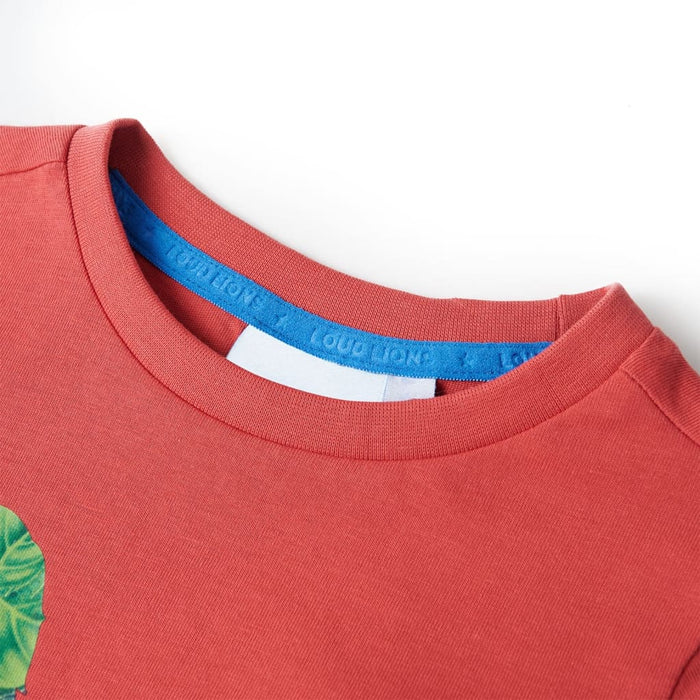 Tricou pentru copii, roșu, 128 - WALTI WALTI