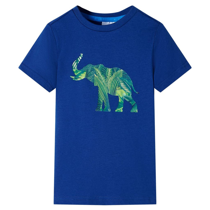 Tricou pentru copii, albastru închis, 104 WALTI