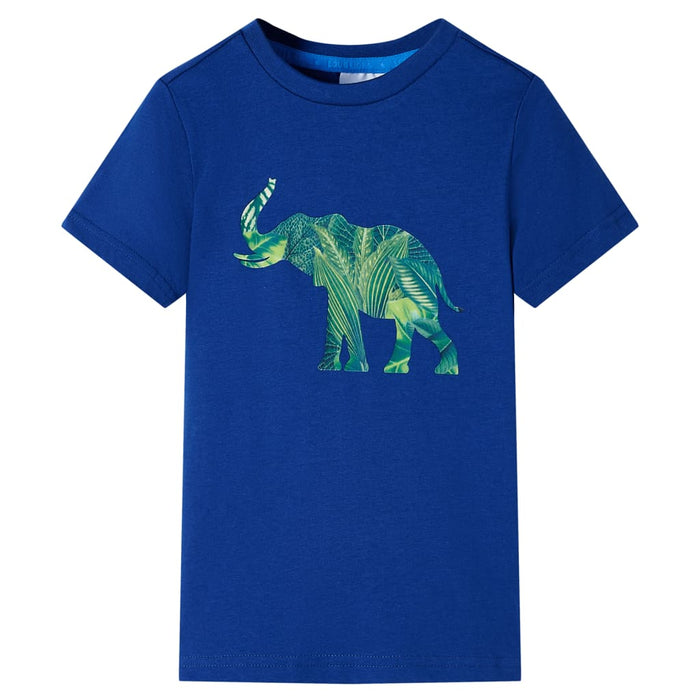 Tricou pentru copii, albastru închis, 140 WALTI