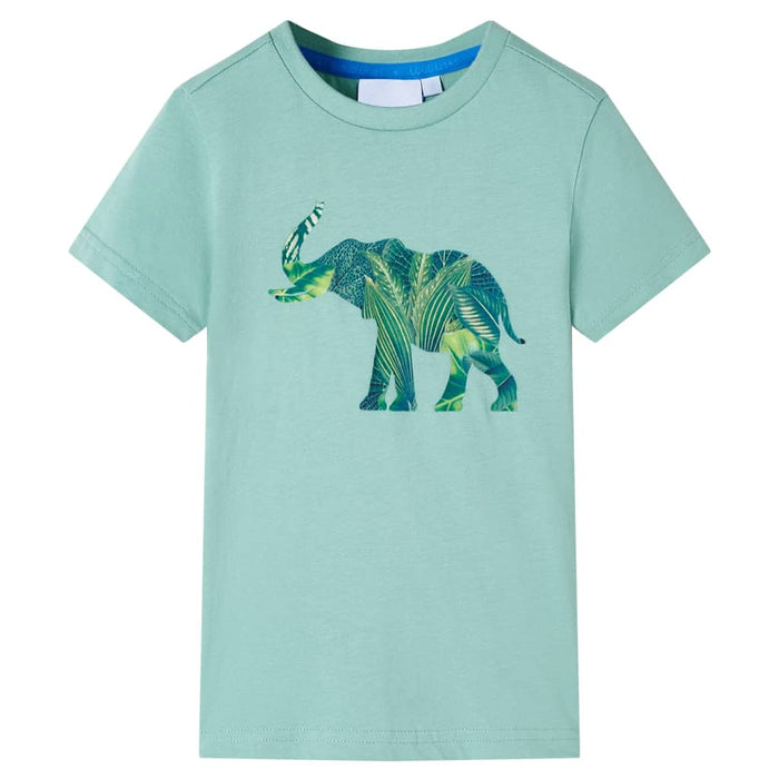 Tricou pentru copii, kaki deschis, 104 WALTI