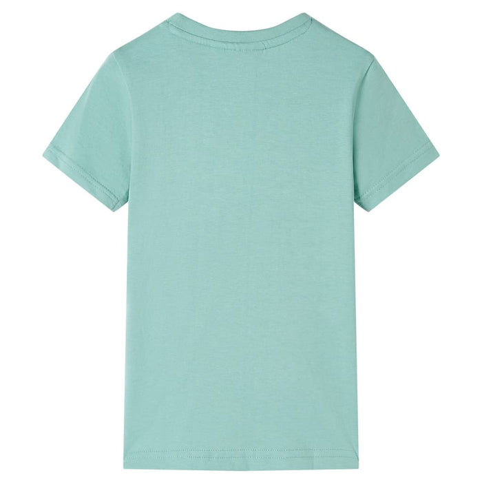 Tricou pentru copii, kaki deschis, 116 - WALTI WALTI