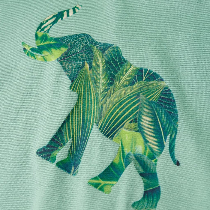 Tricou pentru copii, kaki deschis, 116 - WALTI WALTI