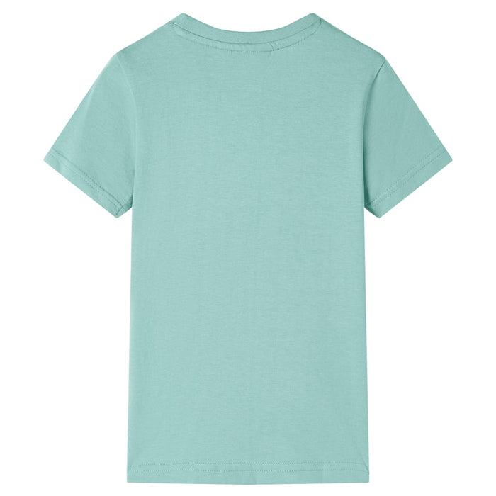 Tricou pentru copii, kaki deschis, 128 - WALTI WALTI