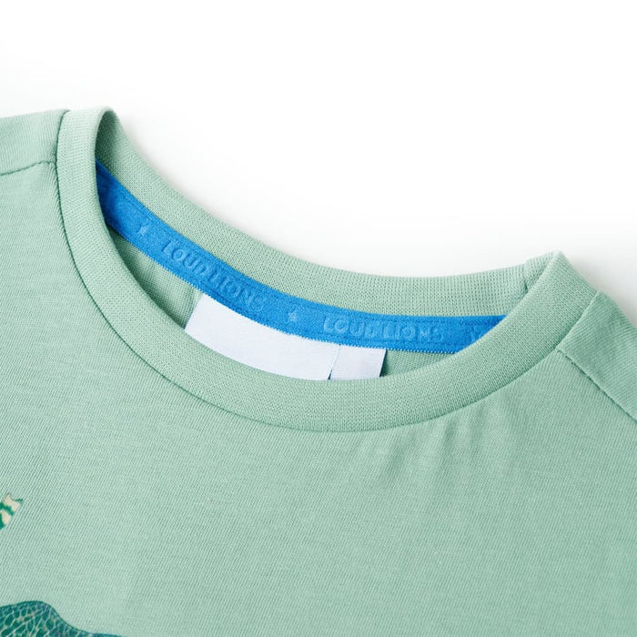 Tricou pentru copii, kaki deschis, 140 WALTI