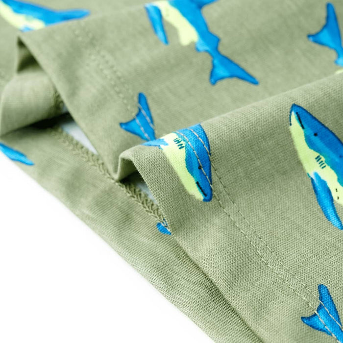 Tricou pentru copii, kaki deschis, 128 WALTI