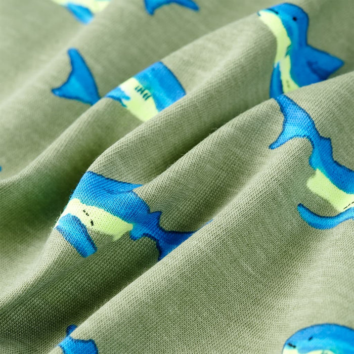 Tricou pentru copii, kaki deschis, 128 WALTI