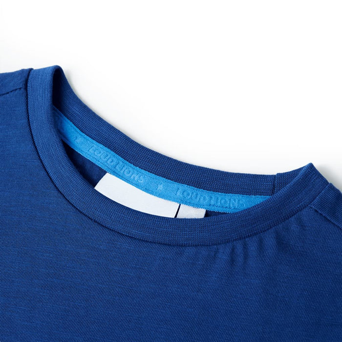 Tricou pentru copii, albastru închis, 92 WALTI