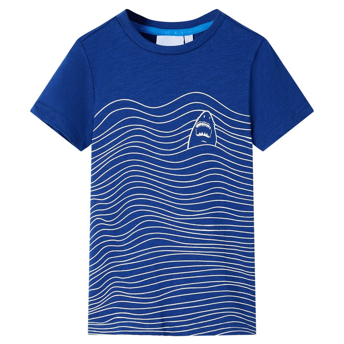 Tricou pentru copii, albastru închis, 104 WALTI