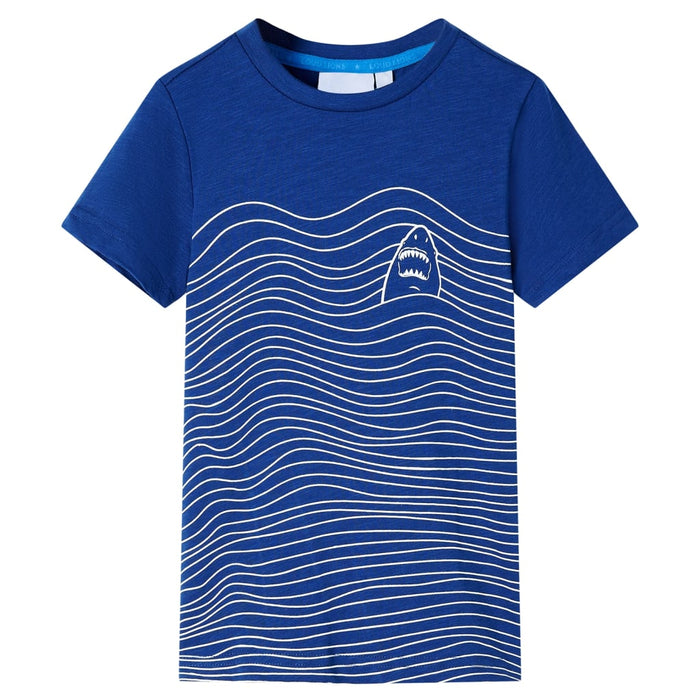 Tricou pentru copii, albastru închis, 140 WALTI