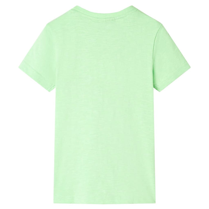 Tricou pentru copii, verde neon, 140 WALTI
