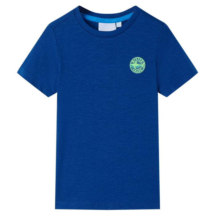Tricou pentru copii, albastru închis, 104 WALTI