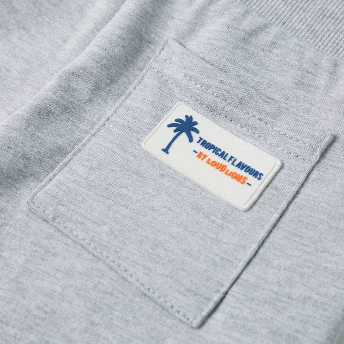 Pantaloni scurți pentru copii cu șnur, gri, 116 - WALTI WALTI