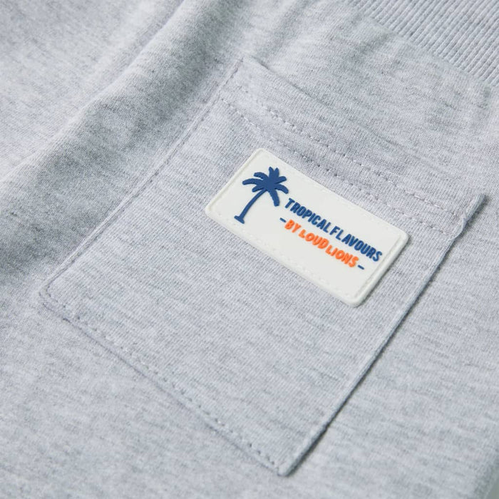 Pantaloni scurți pentru copii cu șnur, gri, 128 - WALTI WALTI