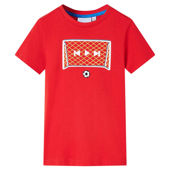 Tricou pentru copii, roșu, 128 - WALTI WALTI