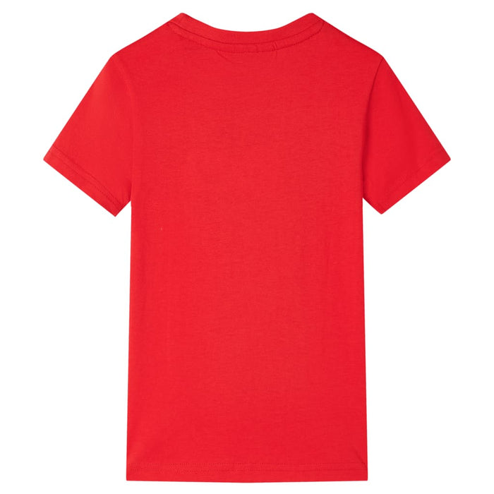 Tricou pentru copii, roșu, 128 - WALTI WALTI