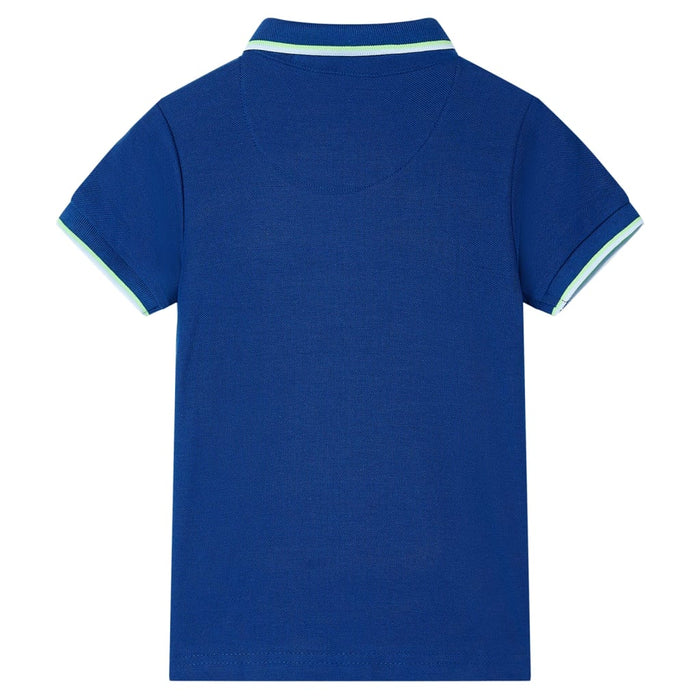 Tricou polo pentru copii, albastru închis, 92 - WALTI WALTI