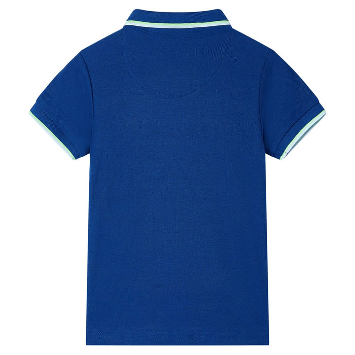 Tricou polo pentru copii, albastru închis, 140 - WALTI WALTI