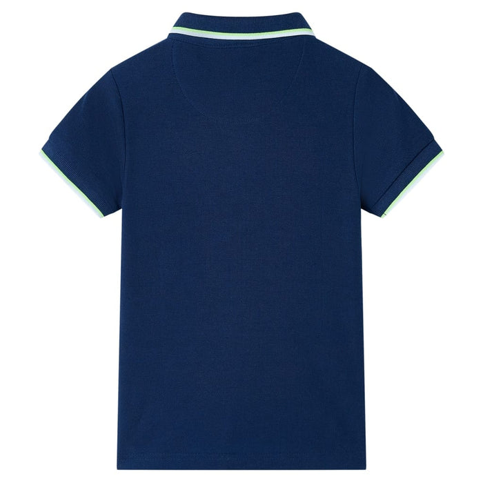 Tricou polo pentru copii, bleumarin, 92 - WALTI WALTI