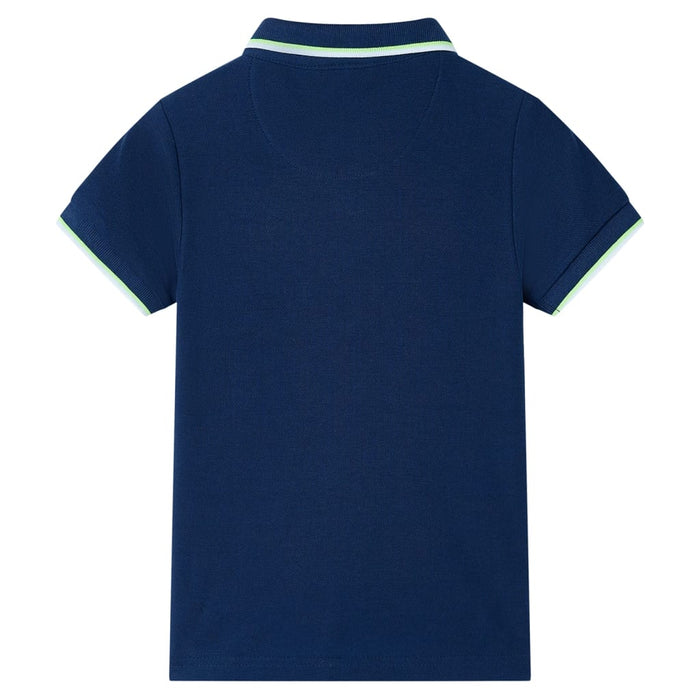 Tricou polo pentru copii, bleumarin, 116 - WALTI WALTI