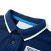 Tricou polo pentru copii, bleumarin, 128 - WALTI WALTI