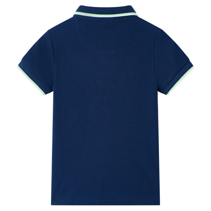 Tricou polo pentru copii, bleumarin, 140 - WALTI WALTI