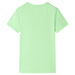 Tricou pentru copii, verde neon, 128 - WALTI WALTI