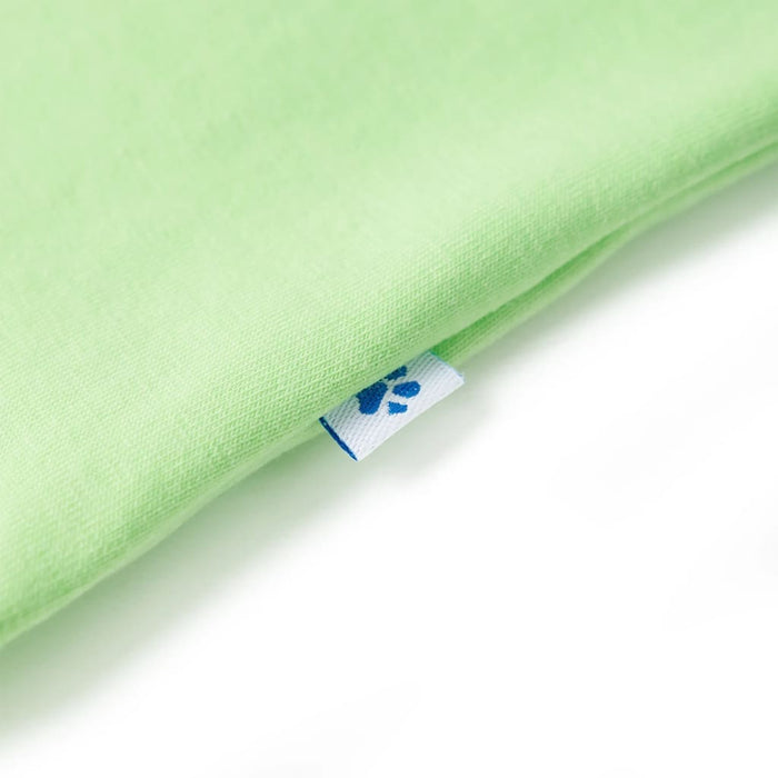 Tricou pentru copii, verde neon, 128 - WALTI WALTI