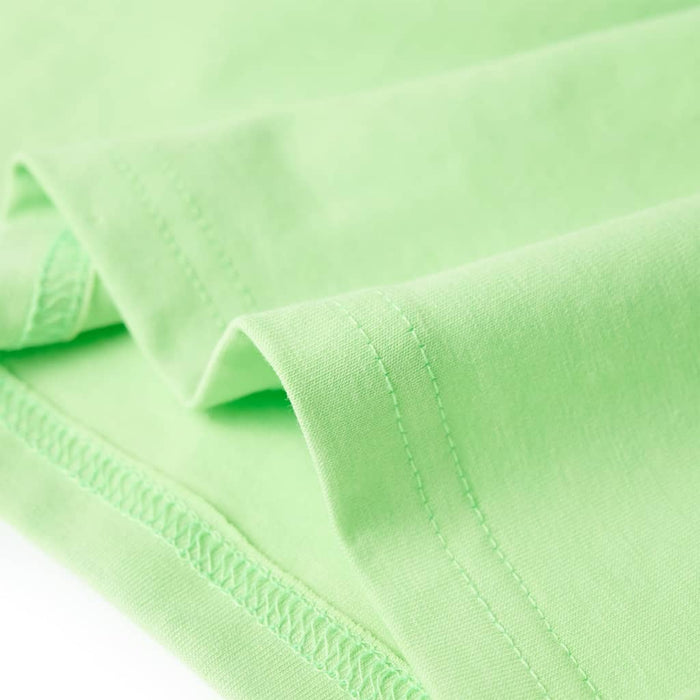 Tricou pentru copii, verde neon, 128 - WALTI WALTI