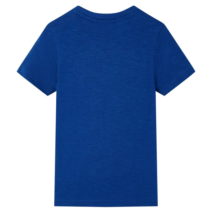 Tricou pentru copii, albastru închis, 128 - WALTI WALTI