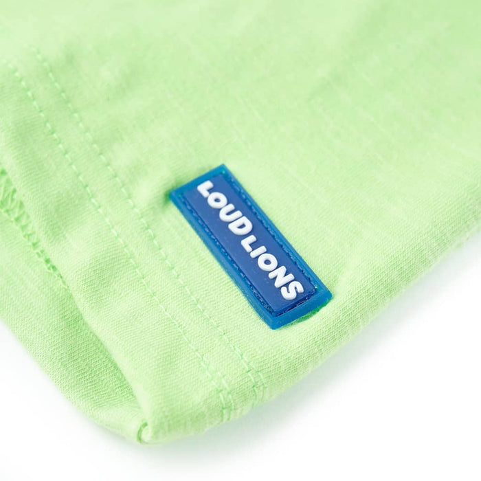 Tricou pentru copii, verde neon, 116 WALTI
