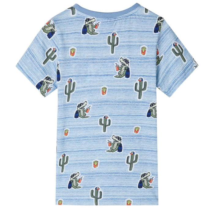 Tricou pentru copii, mix de albastru, 128 - WALTI WALTI