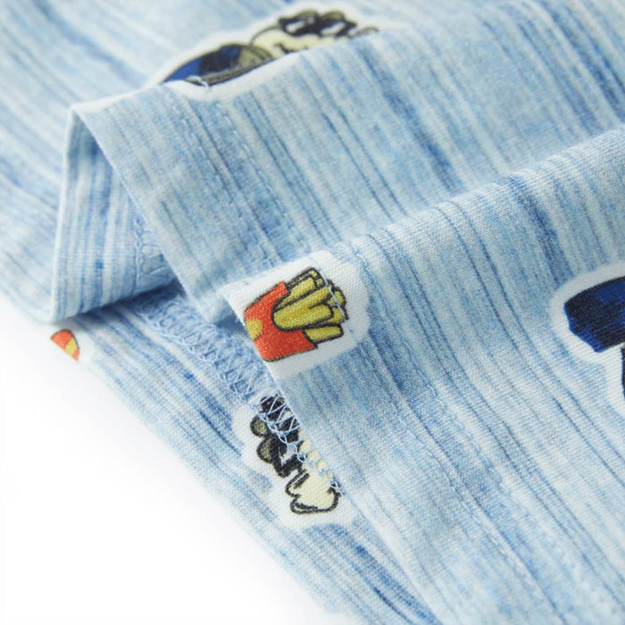 Tricou pentru copii, mix de albastru, 128 - WALTI WALTI