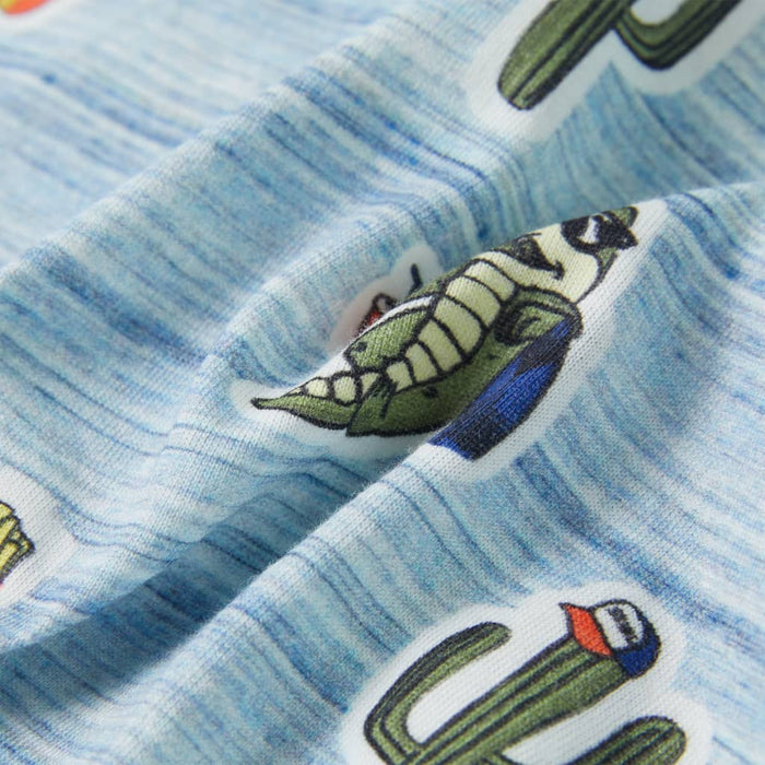 Tricou pentru copii, mix de albastru, 128 - WALTI WALTI