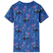 Tricou de copii, albastru închis melanj 104 - WALTI WALTI