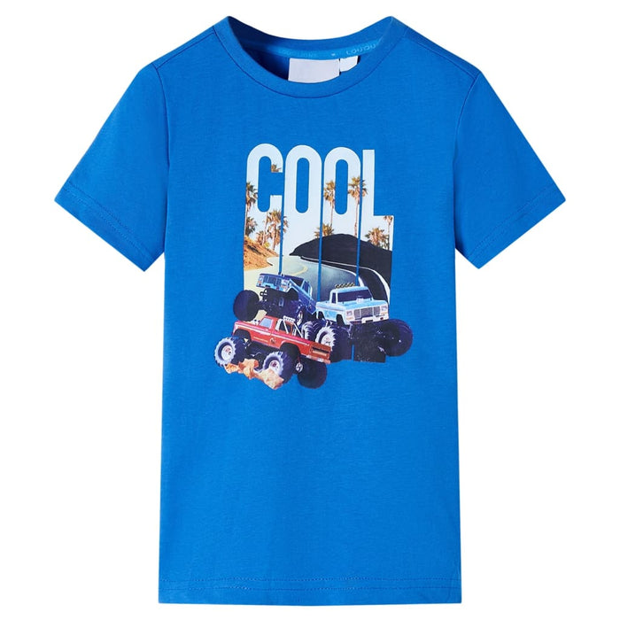 Tricou pentru copii, albastru, 128 - WALTI WALTI