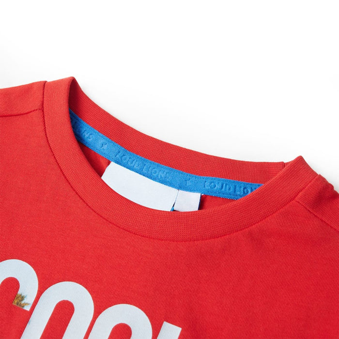Tricou pentru copii, roșu, 104 WALTI